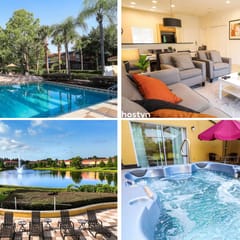 Townhome + Jacuzzi + Grill + 10" min Disney!
