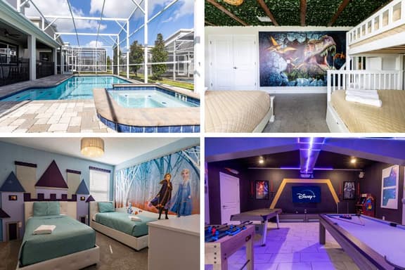 Family Luxury 9BR Villa Poolside Bliss n Pool Table Fun - Imagen 1