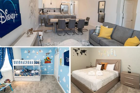 Luxurious townhouse with themed rooms near Disney - Imagem 1