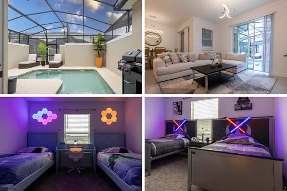 Magical Pool Home Near Disney - BBQ & Themes - Image 1