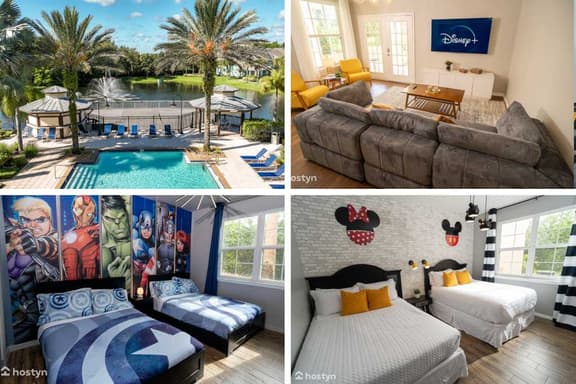 Magical Themed 3BR Townhouse, Near the Parks - Image 1