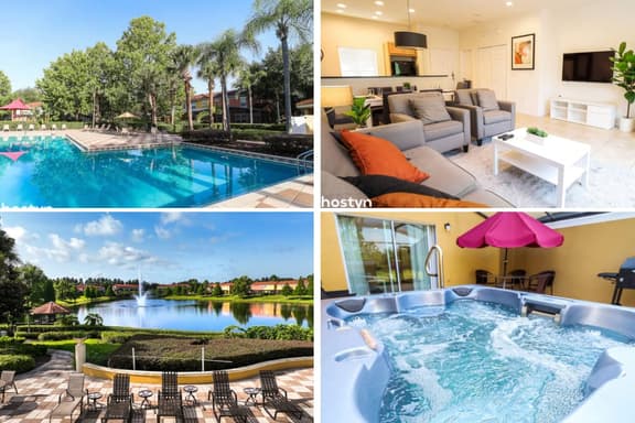 Townhome + Jacuzzi + Grill + 10" min Disney! - Image 1