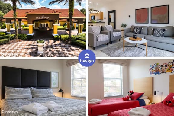 Townhome + Jacuzzi + Grill + 10" min Disney! - Image 1
